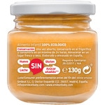 Gläschen Apfel, Orange und Karotte, 100% ökologisch und glutenfrei, ab 4 Monaten Behälter 130 g