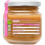 Gläschen Pfirsich und Himbeere, 100% ökologisch, glutenfrei, ab 6 Monaten Behälter 130 g