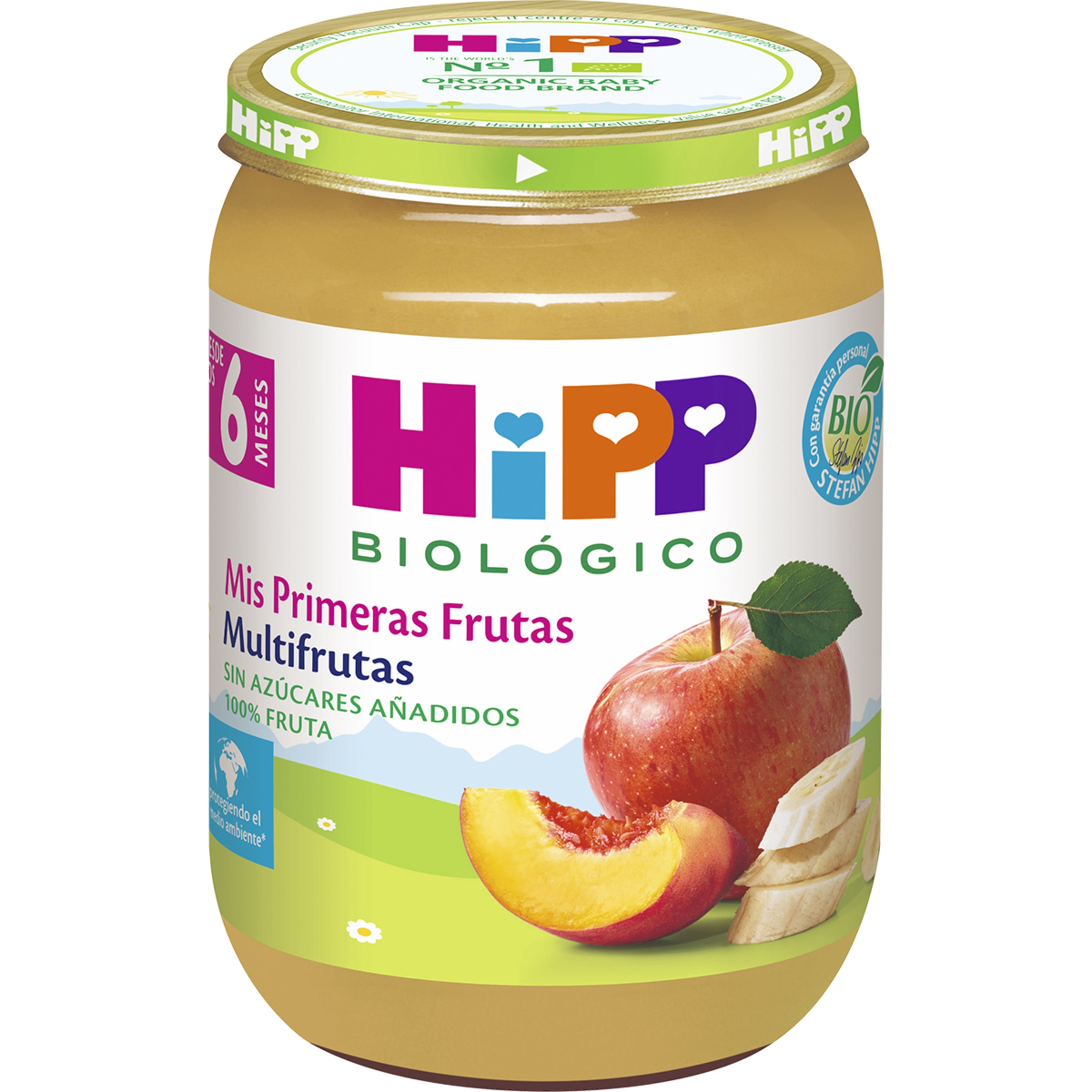 Mis primeras Frutas tarrito de multifrutas ecológico desde 6 meses envase 190 g