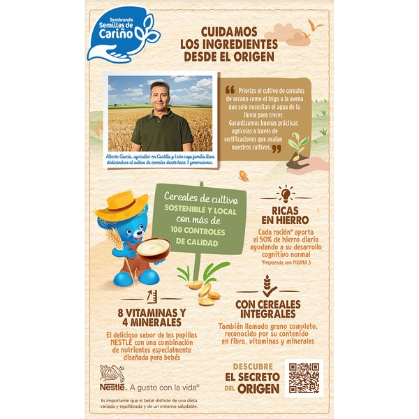 Babynahrung 8 Cerealien mit Kakao 0 % Zuckerzusatz ab 12 Monaten Behälter 475 g