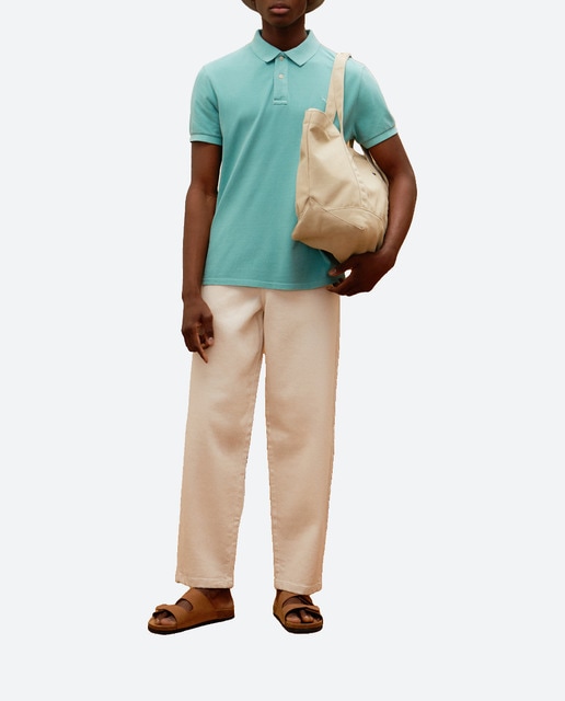 Imagen 0 de Polo manga corta básico garment dye