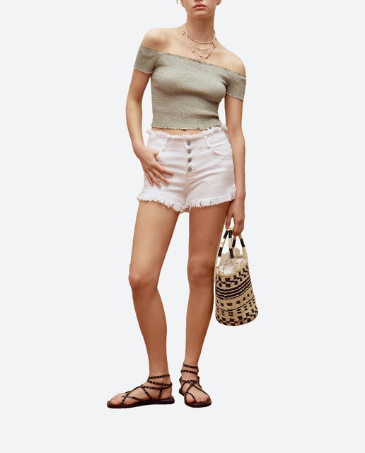 Imagen 0 de Short de mujer con botones vista