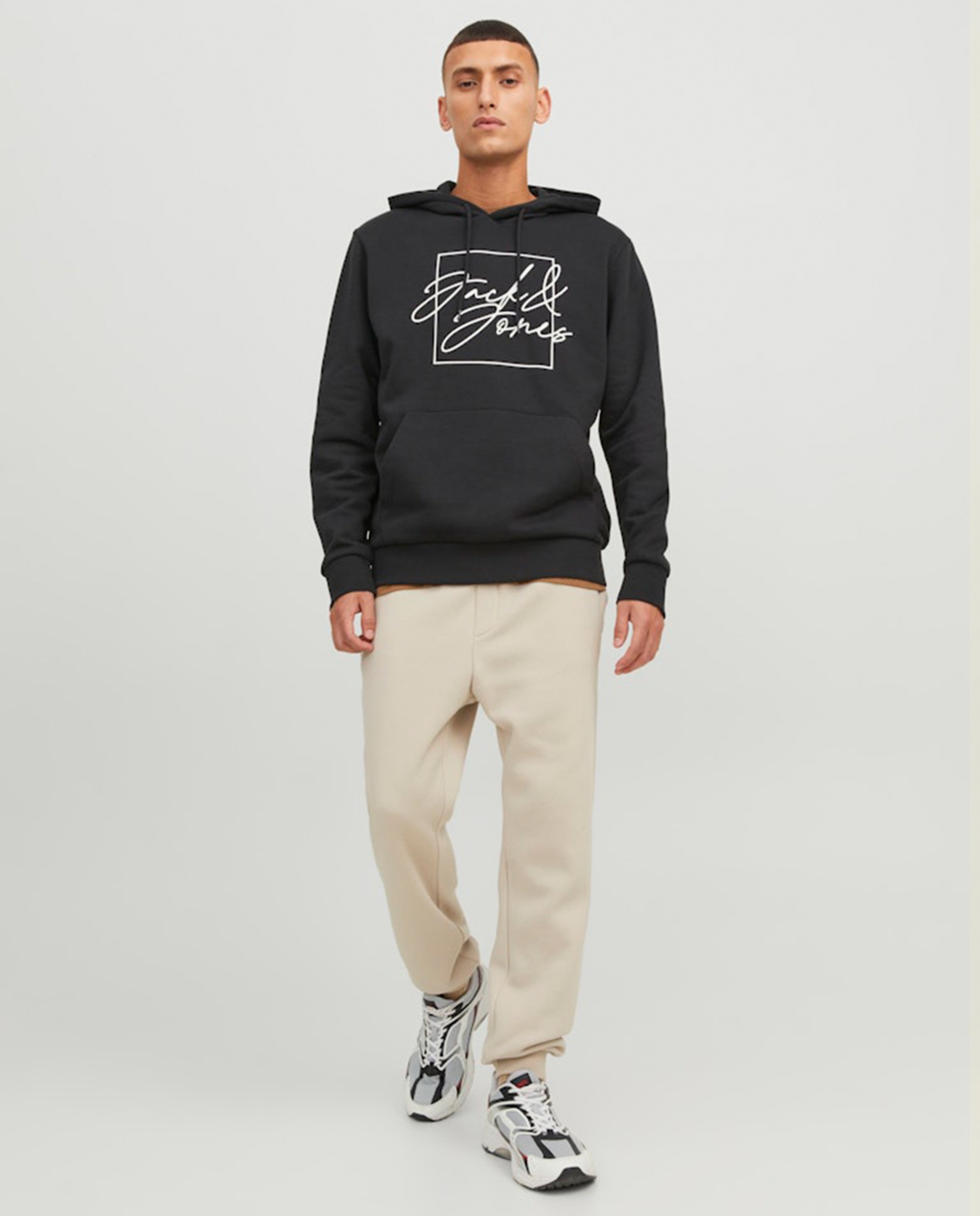 Joggers Desportivas Bege-1