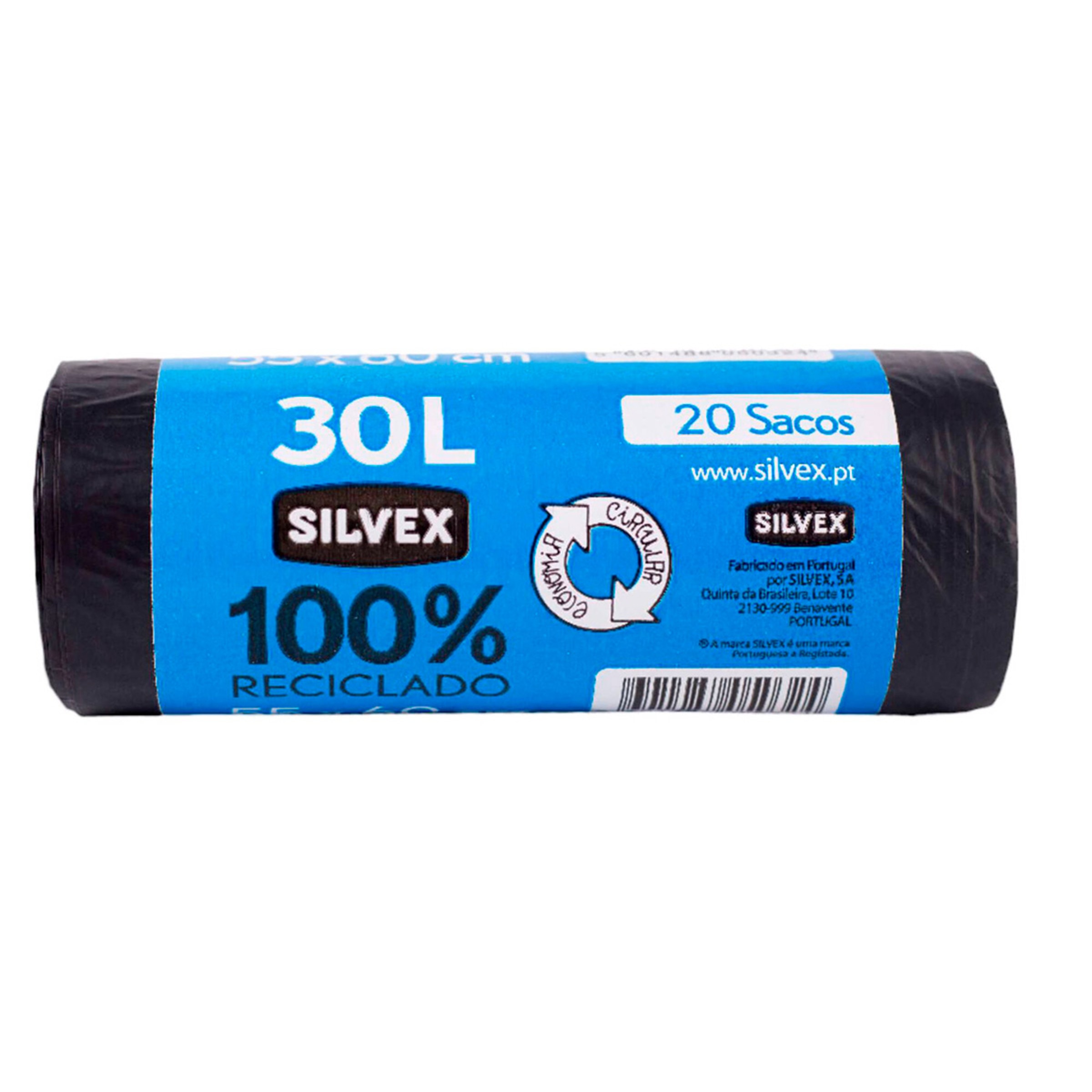 Sacos do Lixo Reciclados 30 L 20 unidades