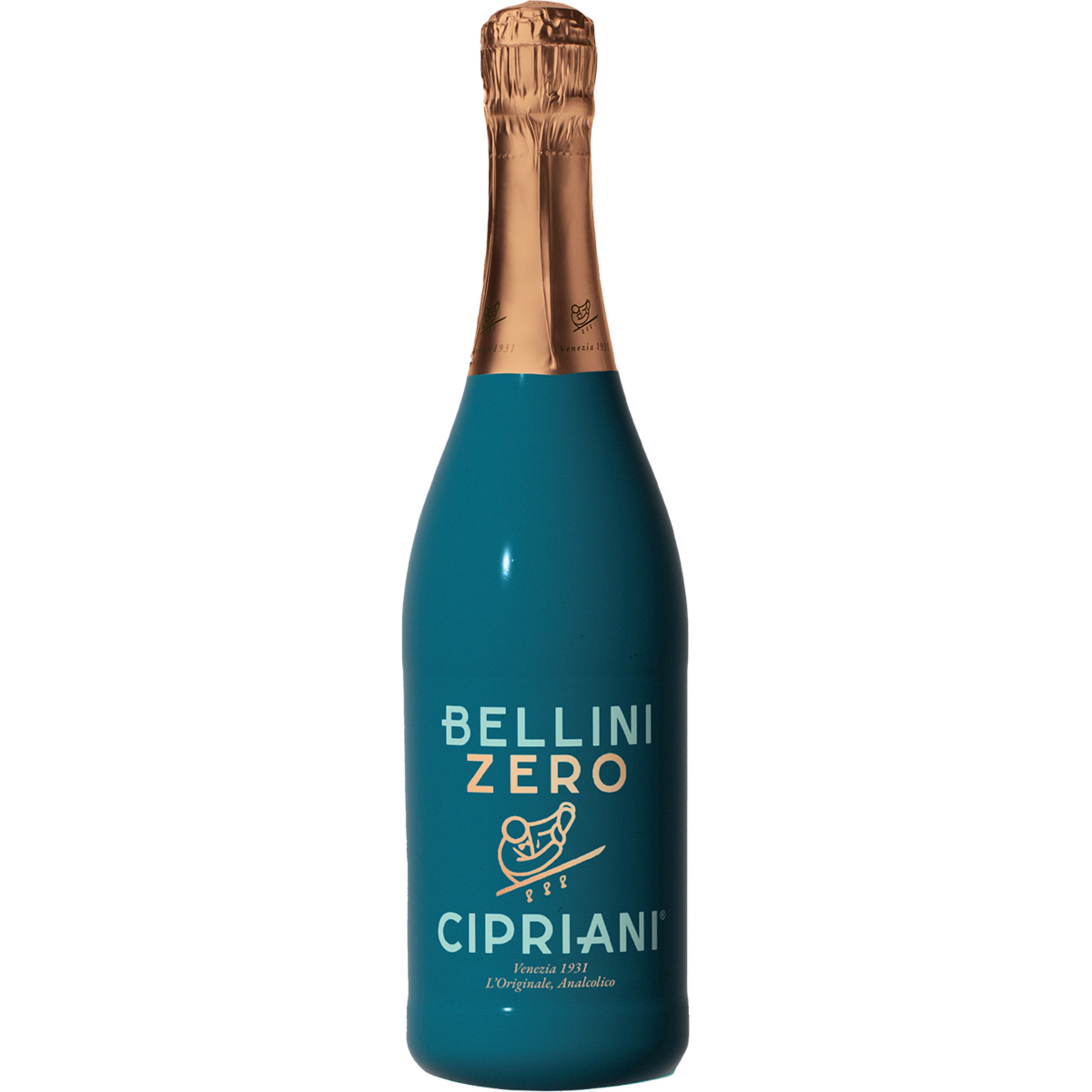 Bellini zero cóctel sin alcohol botella 75 cl