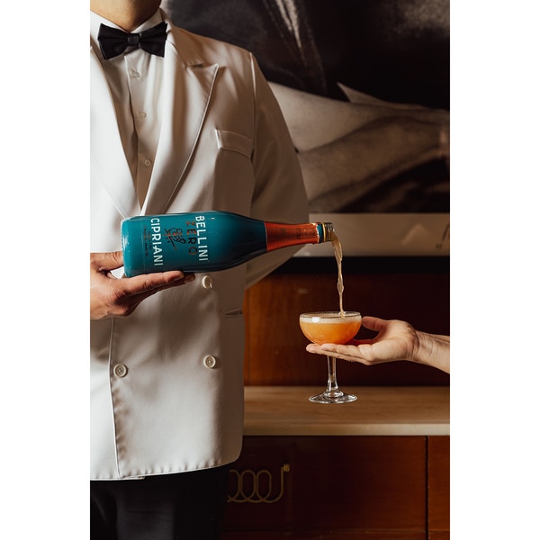 Bellini zero alcohol-free cocktail bottle 75 cl