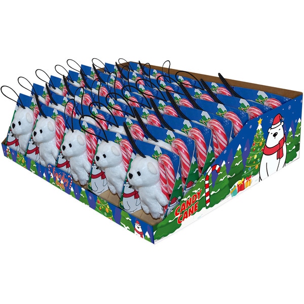 Weihnachtsstange mit Plüschbärchen Einheit 11 g