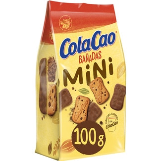 mini galletas bañadas en chocolate bolsa 100 g - Colacao