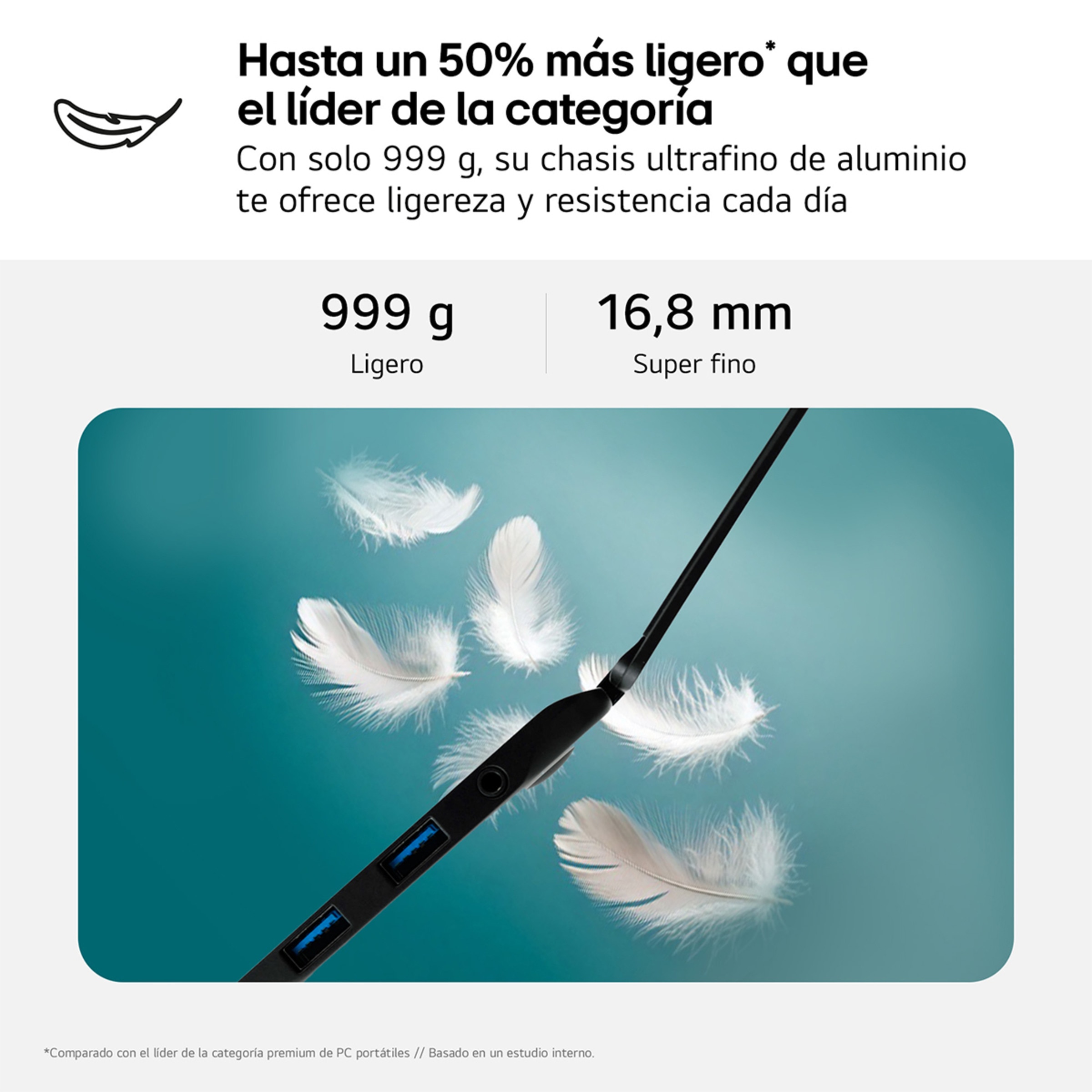 Portátil LG gram 14Z90RU, i5-1334U, 16GB, 512GB SSD, 14", W11 Negro-3