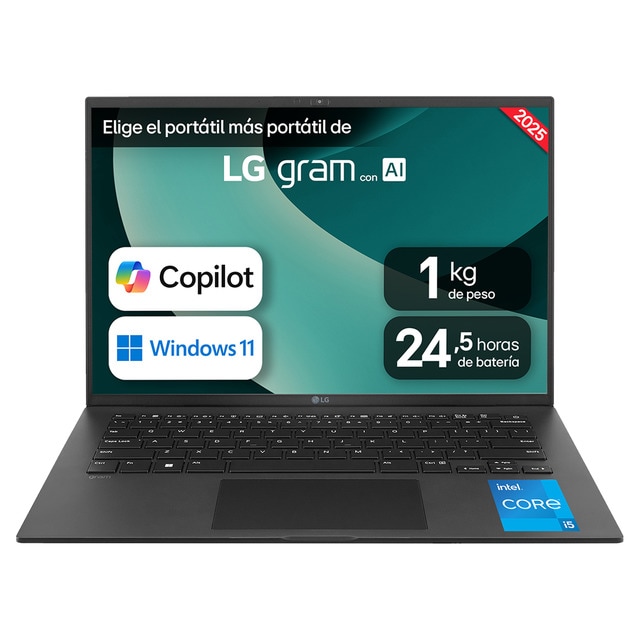 Imagen 0 de Portátil LG gram 14Z90RU, i5-1334U, 16GB, 512GB SSD, 14", W11