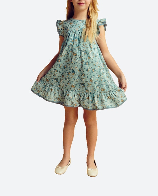 Imagen 0 de Vestido de niña estampado