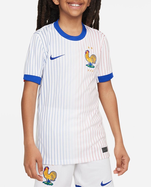 Imagen 0 de Camiseta de niños 2ª equipación Francia 2024 Stadium Nike