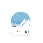 Schneeflocken mit Schokoladenfüllung Dose 70 g