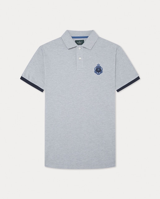 Imagen 0 de Polo de hombre de manga corta con logotipo Heritage tallas grandes