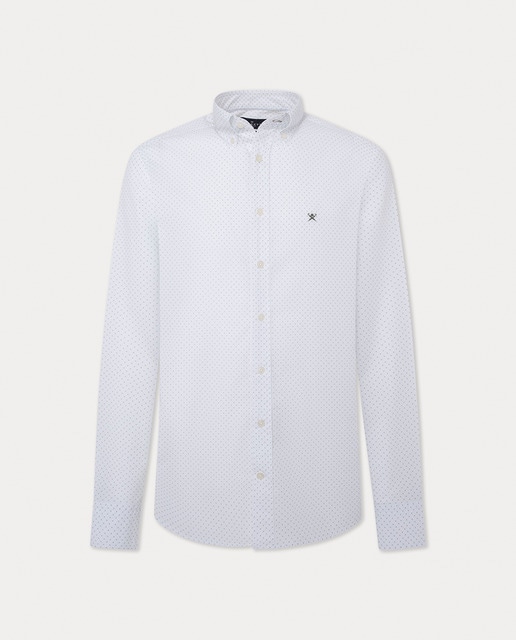 Imagen 0 de Camisa de hombre microestampado corte clásico tallas grandes