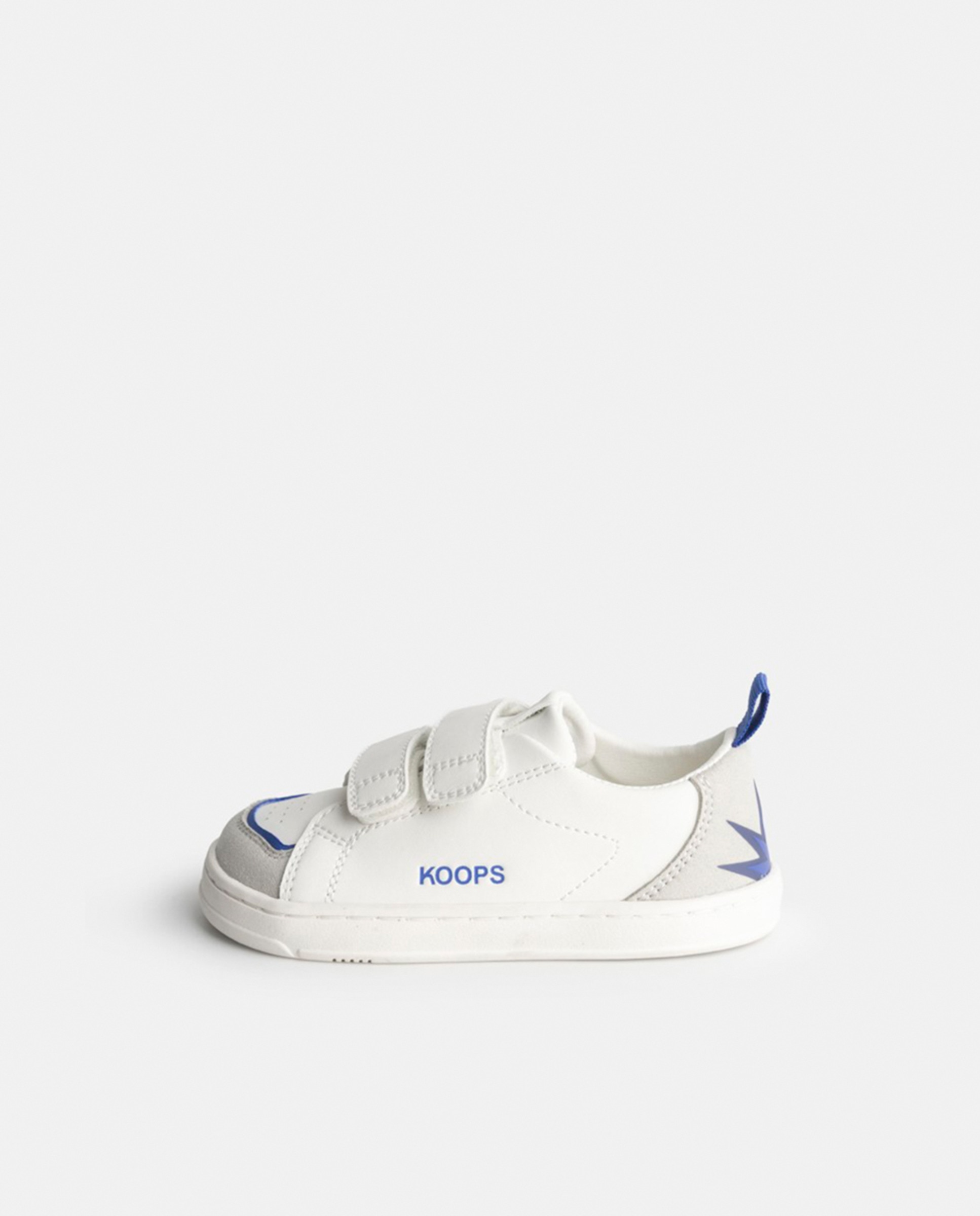 Sapatilhas de Microfibra e Sola Rasa sem Drop Branco mate-1