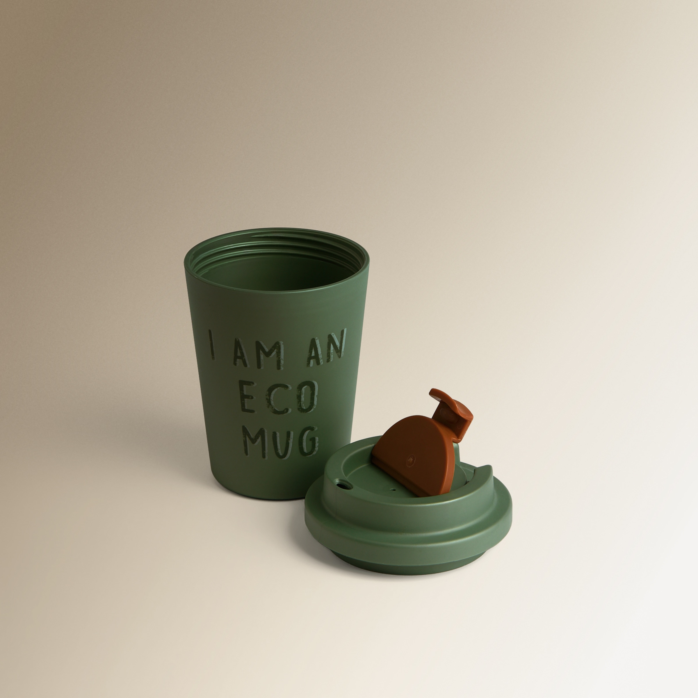 Mug Eco Save the Planet El Corte Inglés Verde-3