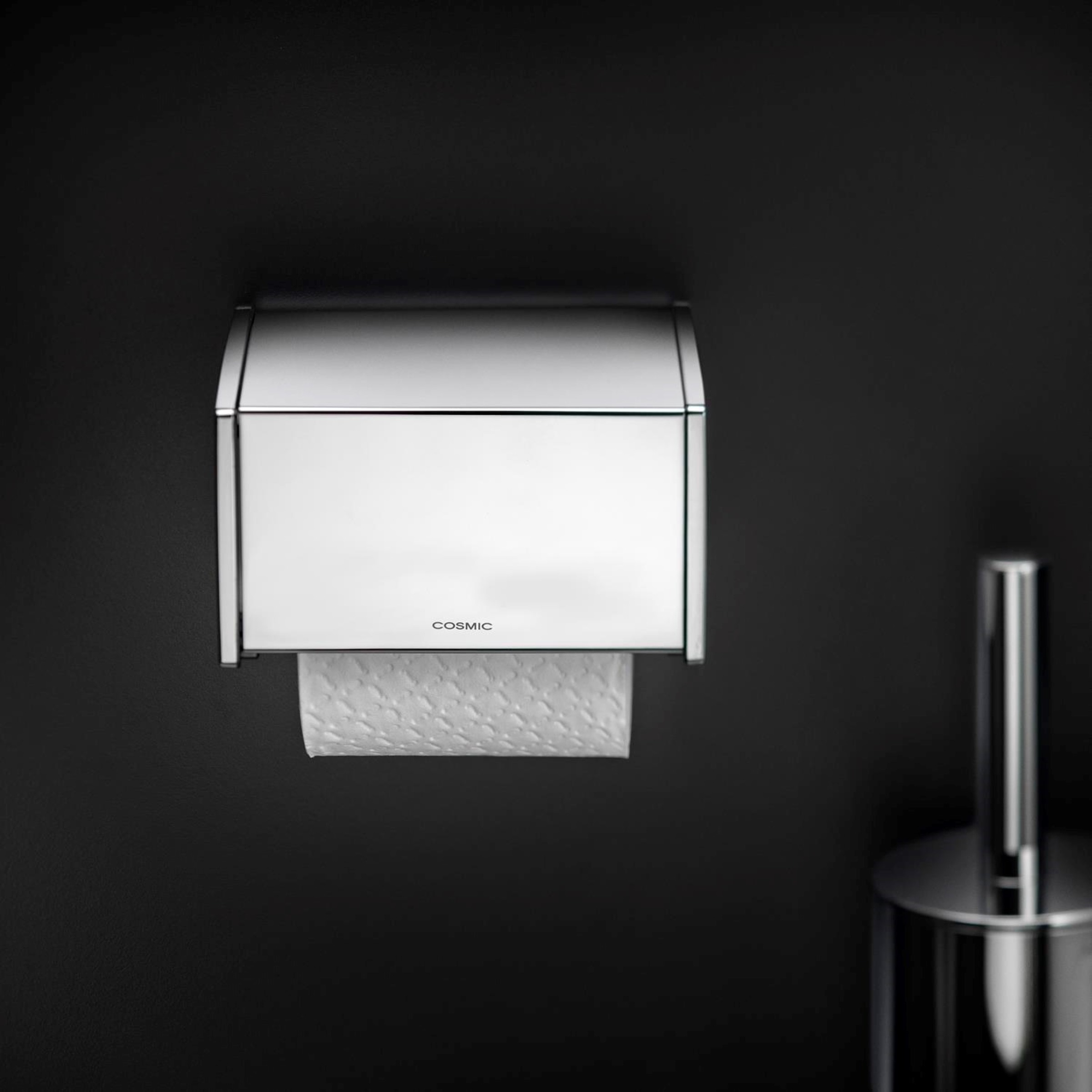 Portarrollos con tapa Project Cosmic Cromo-2