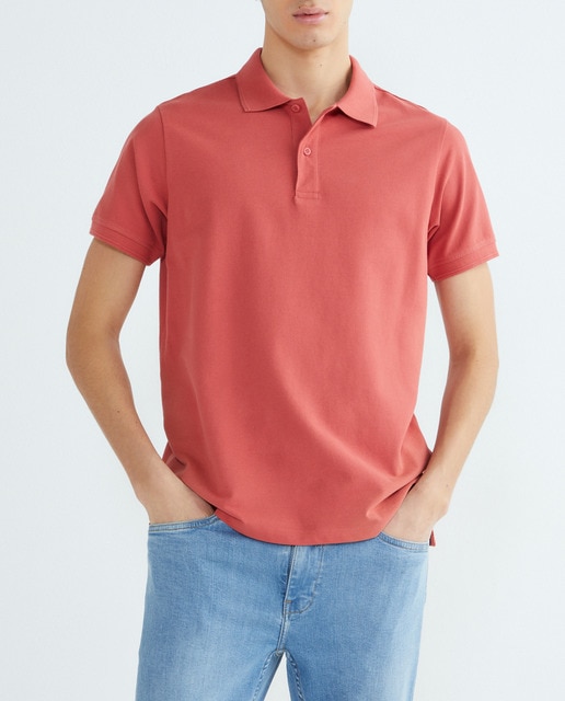Imagen 0 de Polo de hombre manga corta pique garment dyed