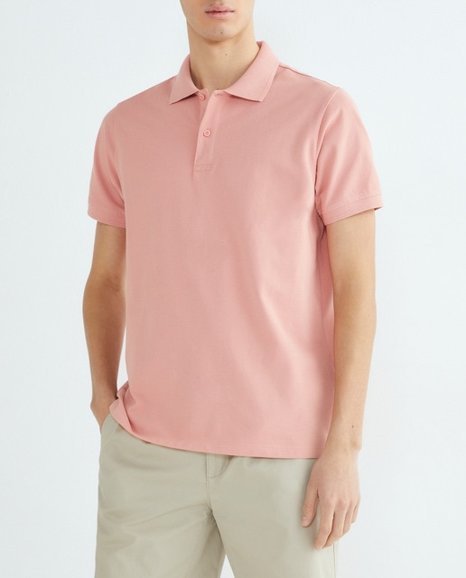 Imagen 0 de Polo de hombre manga corta pique garment dyed