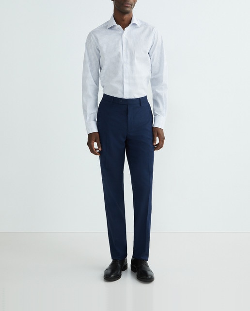 Imagen 0 de Camisa vestir hombre cuadros regular fit