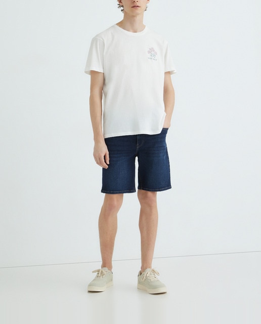 Imagen 0 de Bermuda denim hombre slim fit