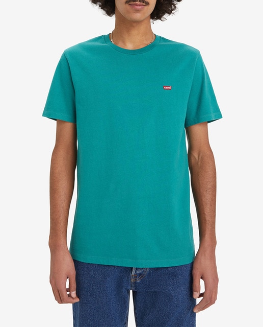 Imagen 0 de Camiseta de hombre de manga corta con cuello redondo