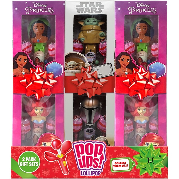 Bonbon am Stiel Disney Pops Ups 2er-Pack Einheiten 20 g verschiedene Sorten, Sortiment nach Bestand.