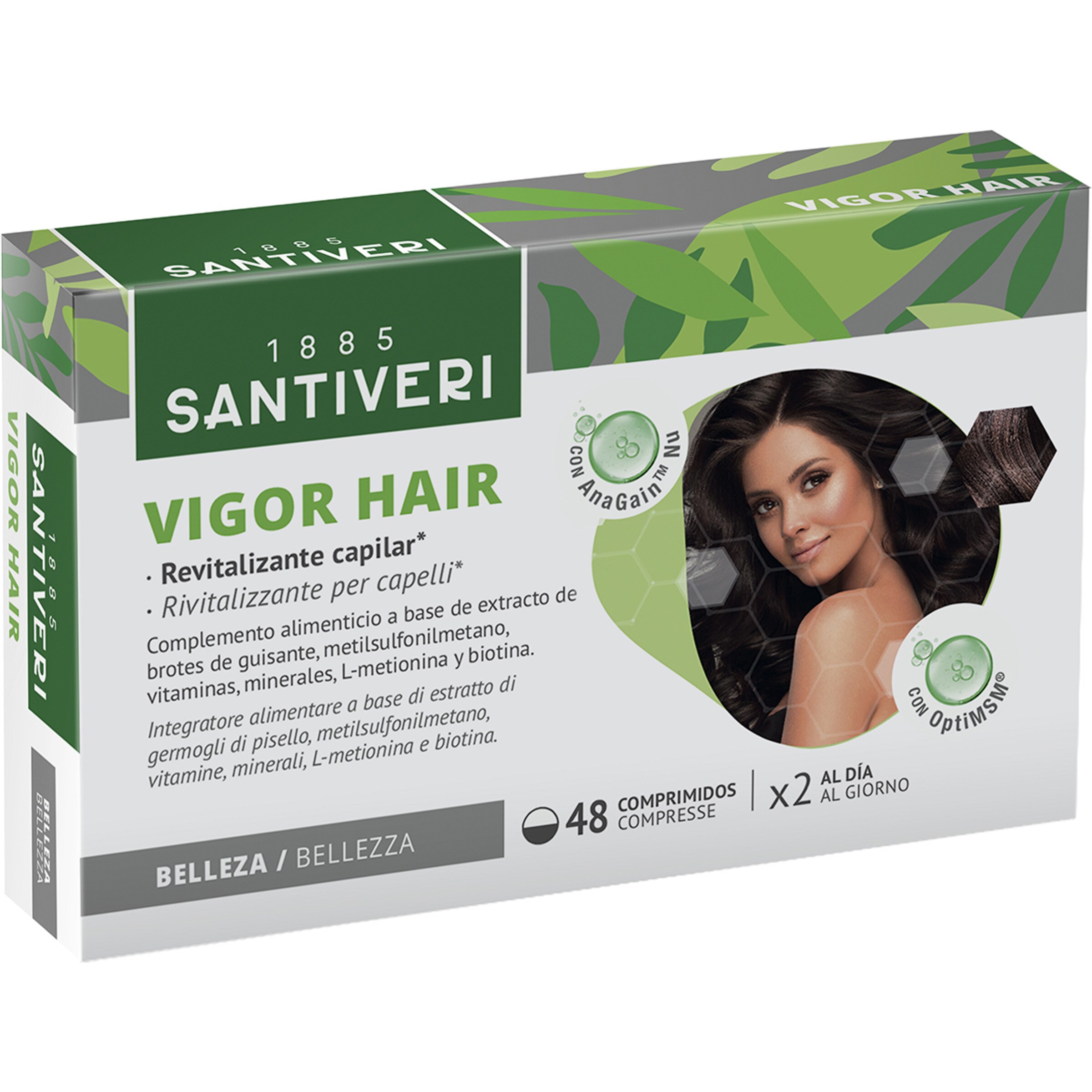 Vigor Hair revitalizante capilar envase 48 comprimidos
