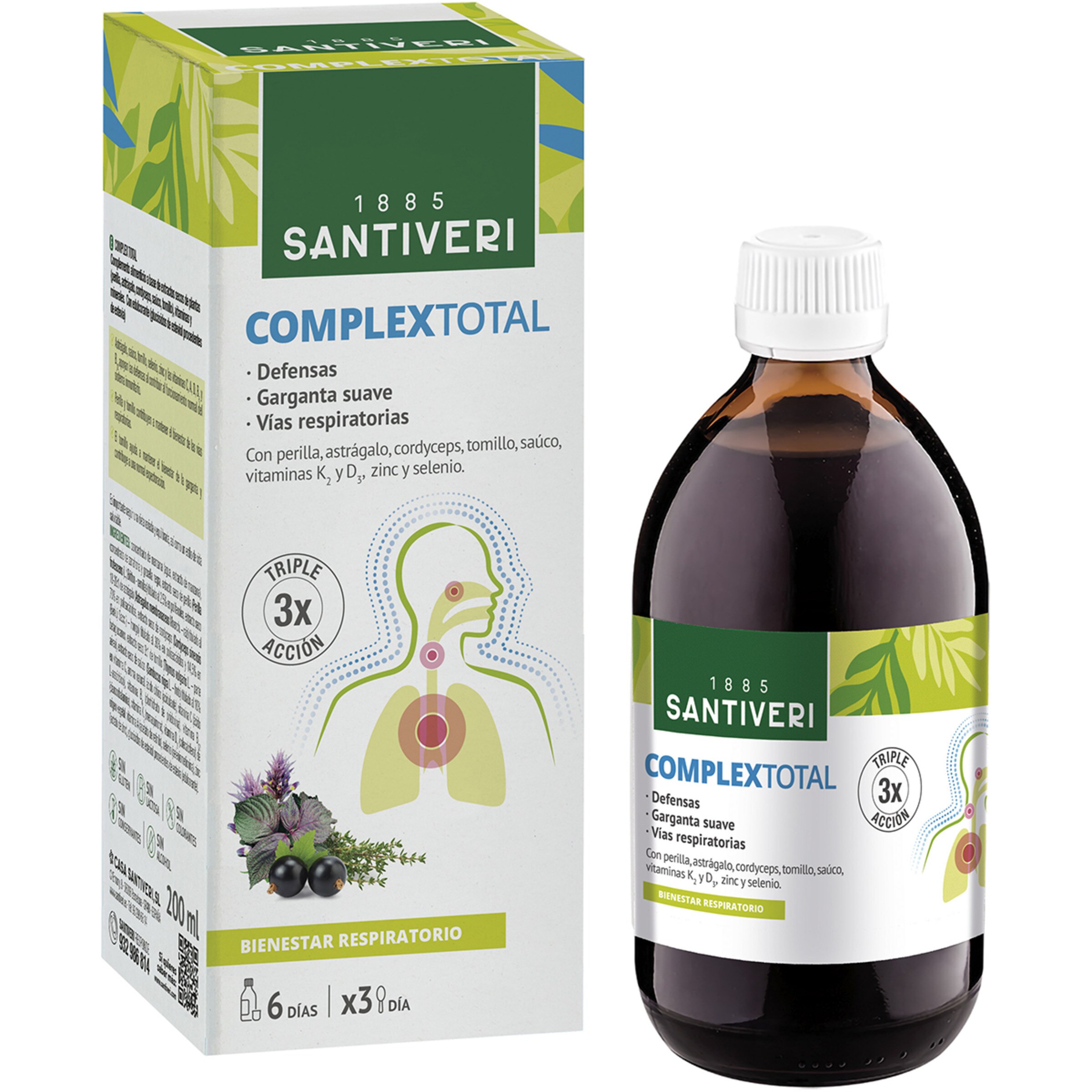 Complex Total bienestar respiratorio frasco 200 ml