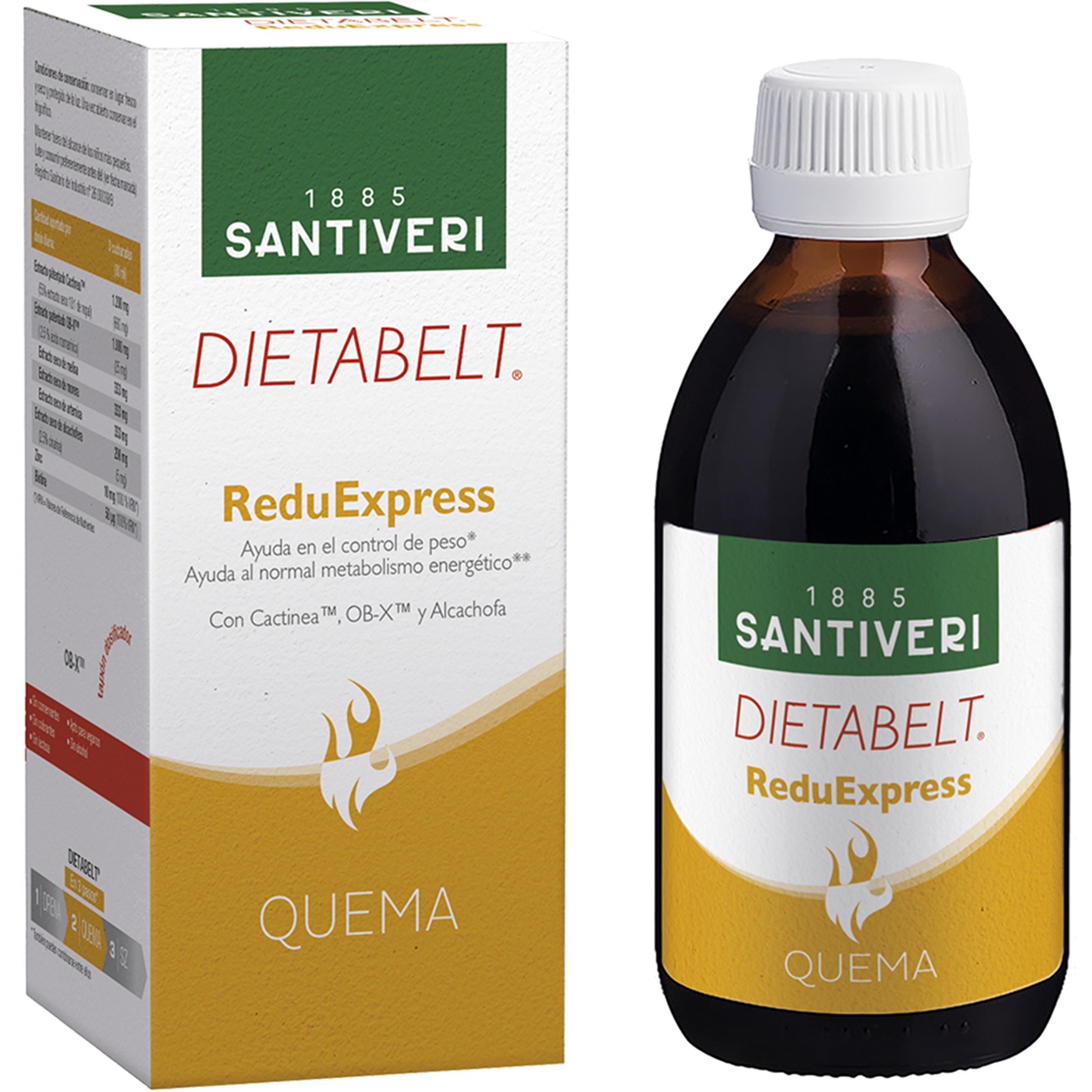Dietabelt ReduExpress jarabe contribuye al control de peso frasco 240 ml