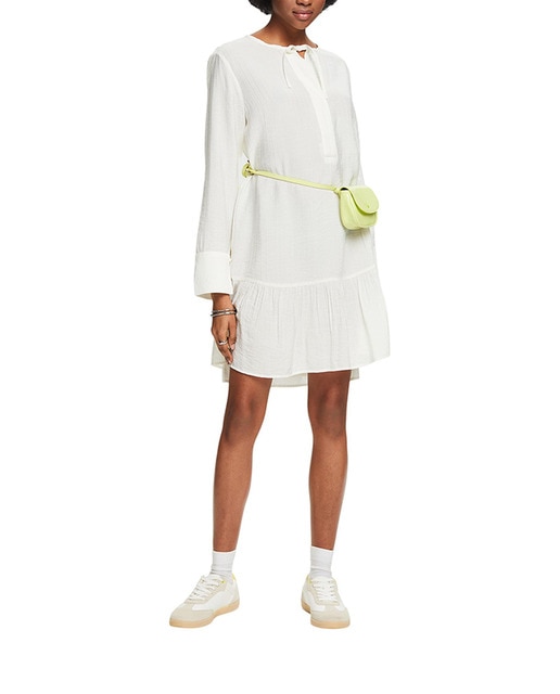 Imagen 0 de Vestido corto paneles con viscosa