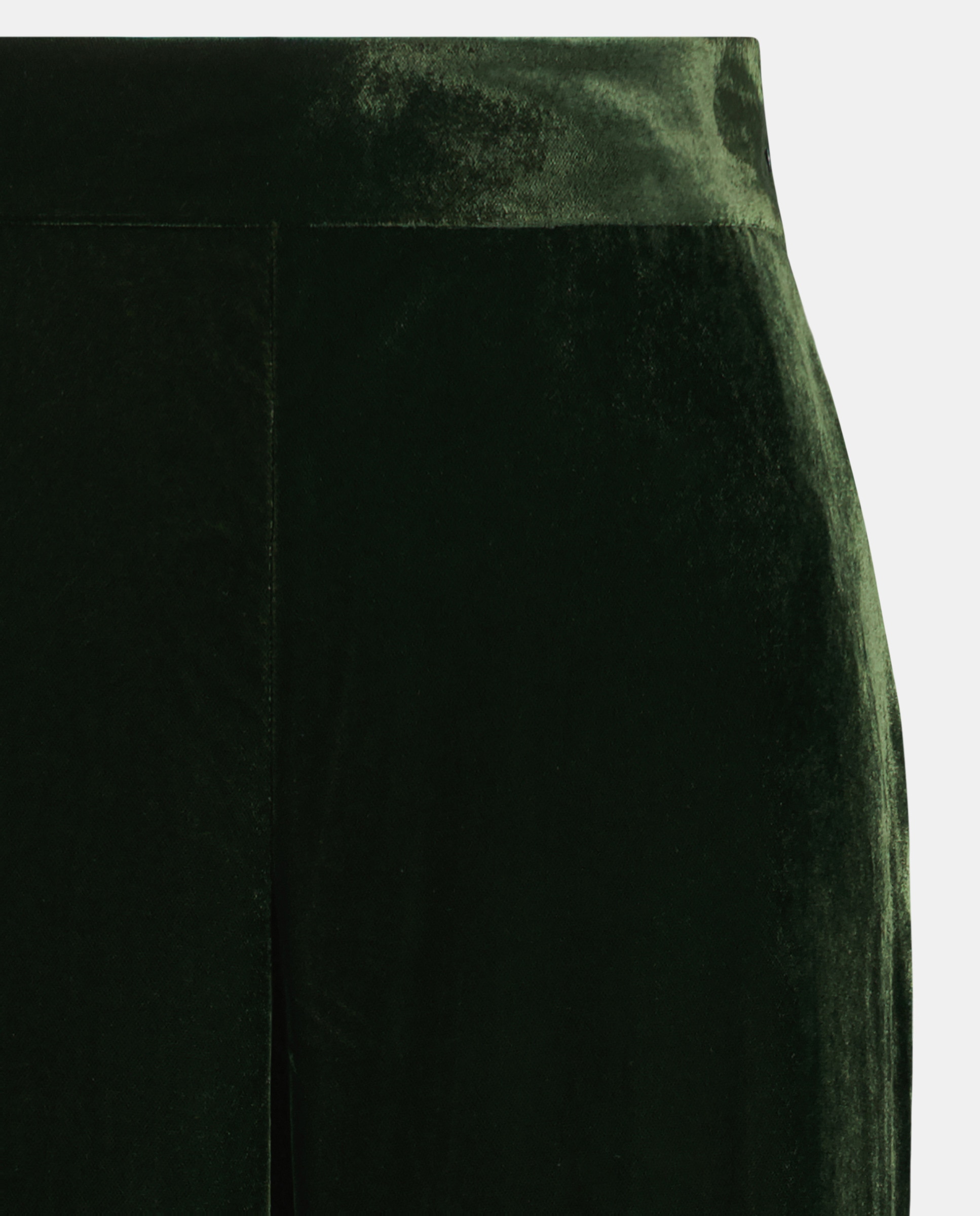 Calças Lisas Largas 560 Azeitona-5