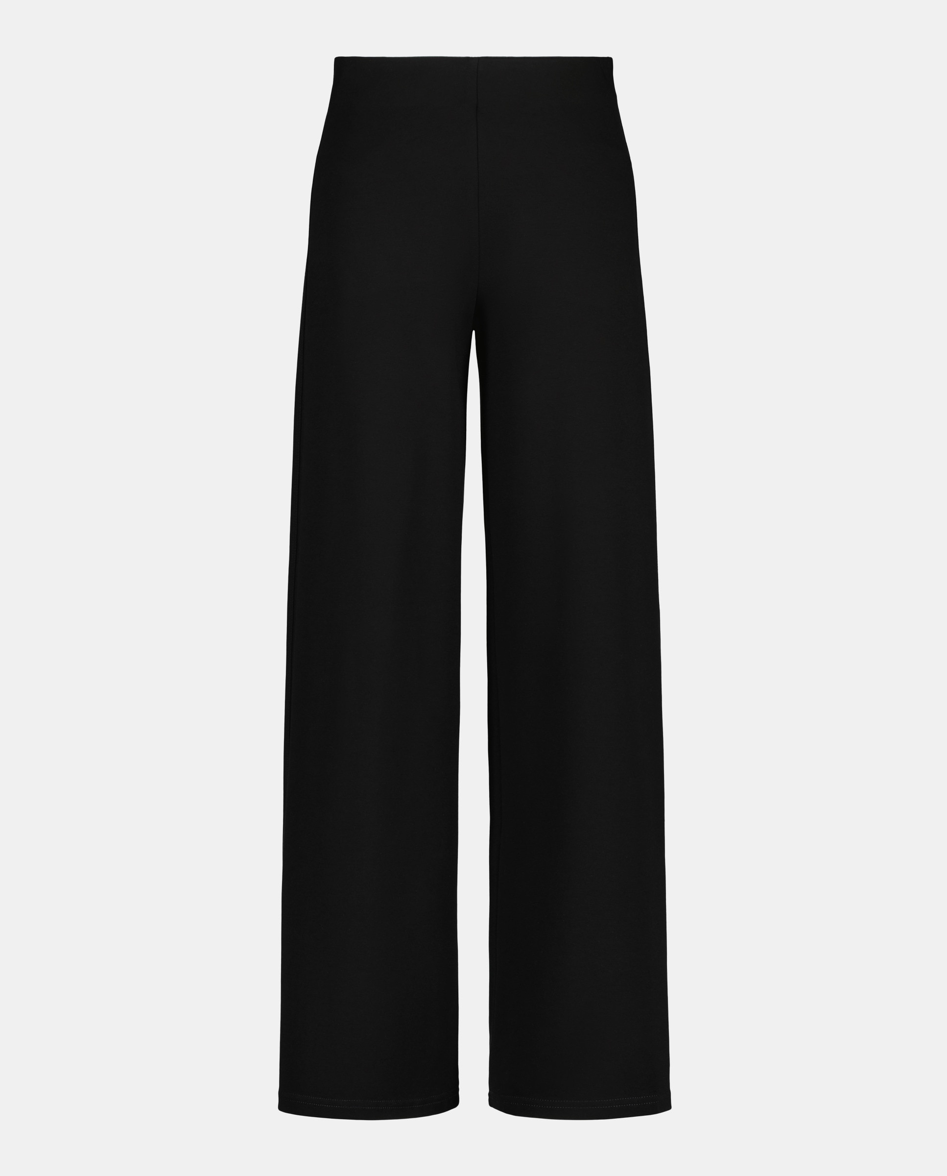 Calças de Malha Confort Preto-4