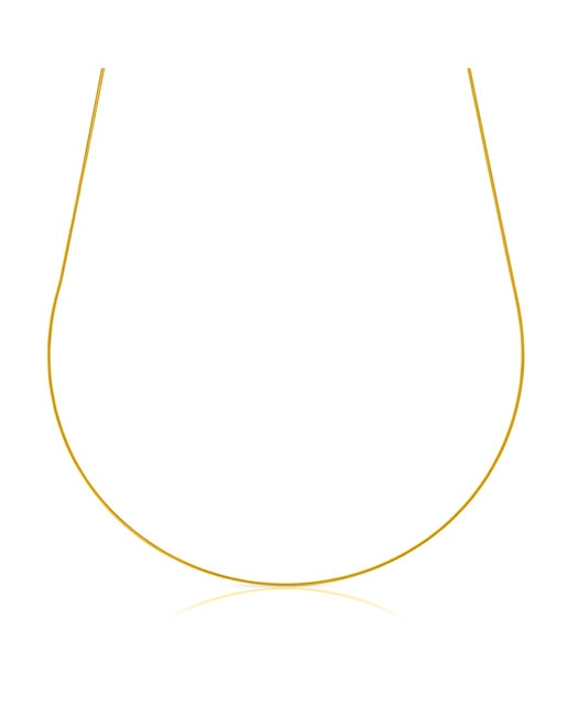 Imagen 0 de Collar Plata de Ley 925 con forma snake