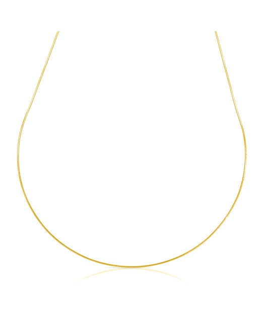 Imagen 0 de Collar Plata de Ley 925 con forma snake