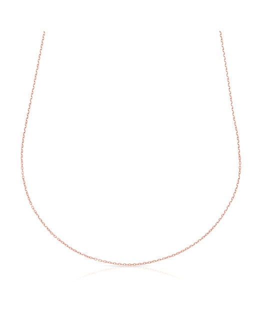 Imagen 0 de Collar Plata de Ley 925 con trama Forzatina de alargue y eslabones planos