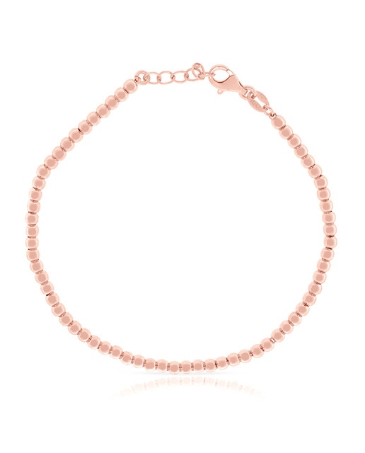 Imagen 0 de Cadena de Plata de Ley 925 con bolitas de Plata