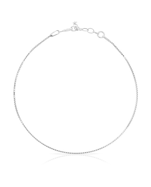 Imagen 0 de Pulsera de hilos de Plata de Ley 925 con catenado veneciano