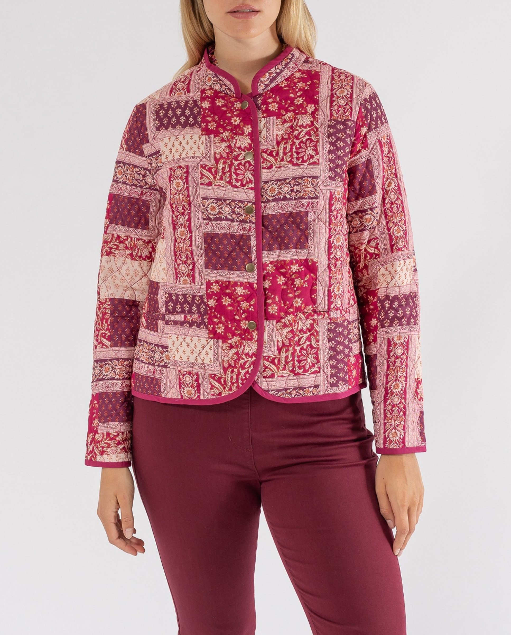 Imagen 0 de Chaqueta acolchada patchwork
