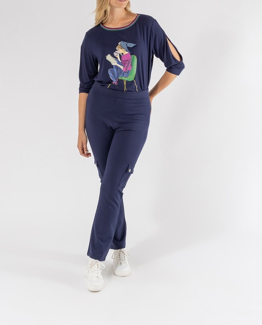 Imagen 0 de Leggings bolsillos plastron