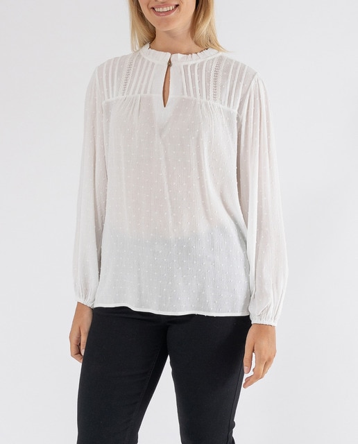 Imagen 0 de Blusa tejido plumeti bambula