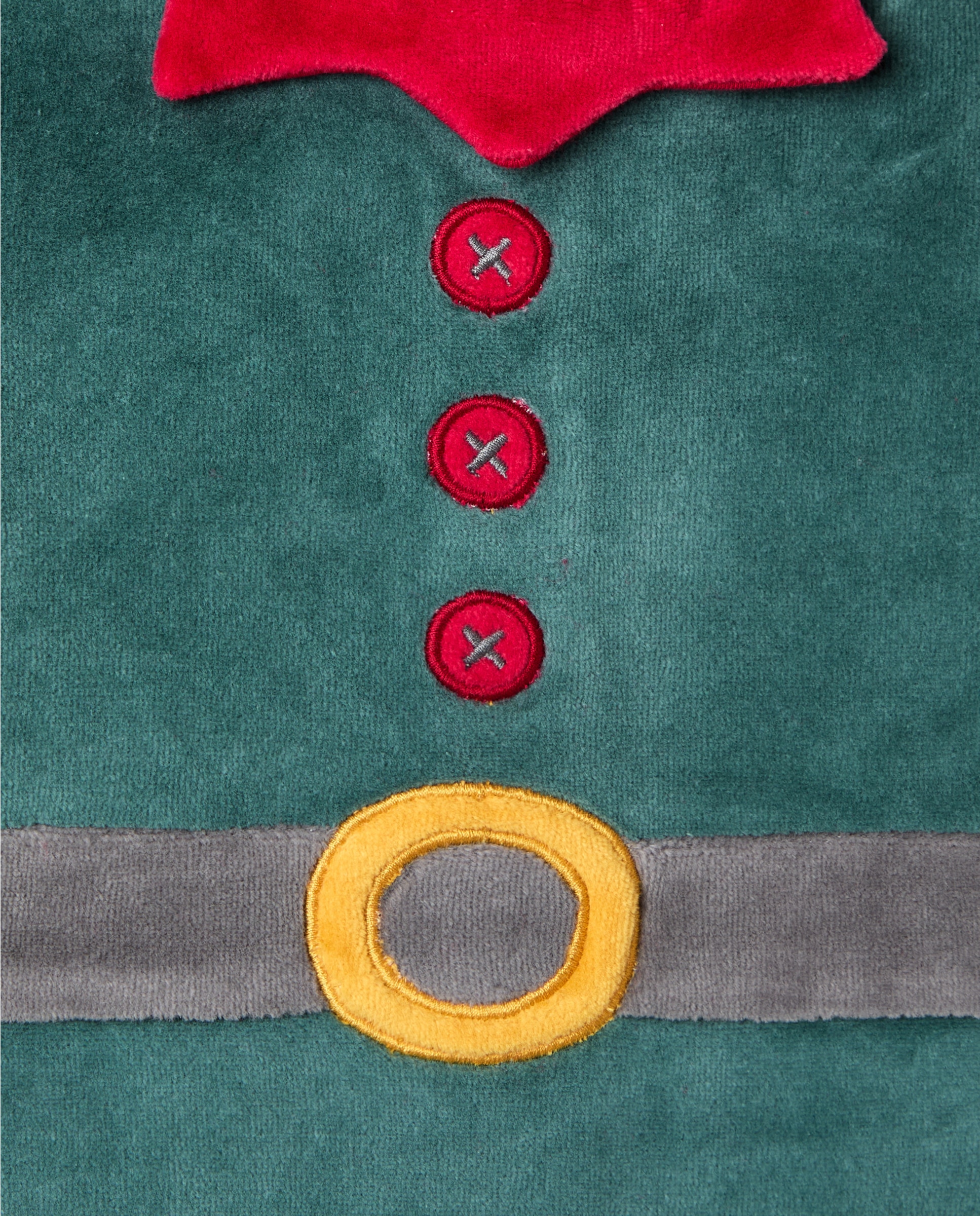 Pijama de bebé de Elfo de Navidad 500 VERDE-3