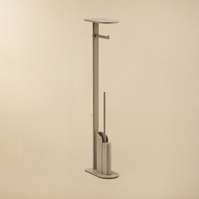 Imagen 0 de Escobillero portarrollos de suelo Flat Cosmic