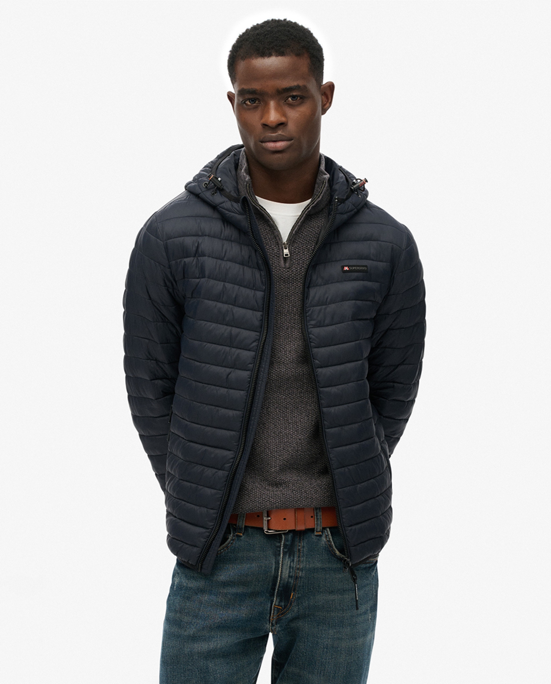 Chaqueta de hombre Fuji Lite con capucha · Superdry · El Corte Inglés