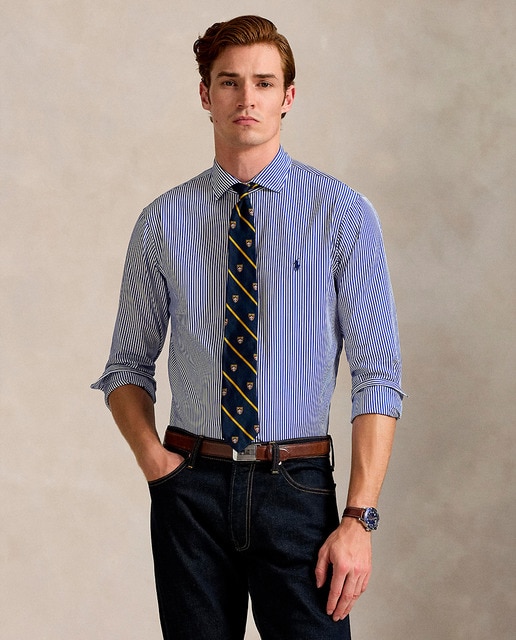 Imagen 0 de Camisa de hombre de algodón Regular Fit