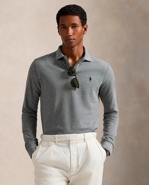 Imagen 0 de Polo de hombre de piqué Custom Slim Fit