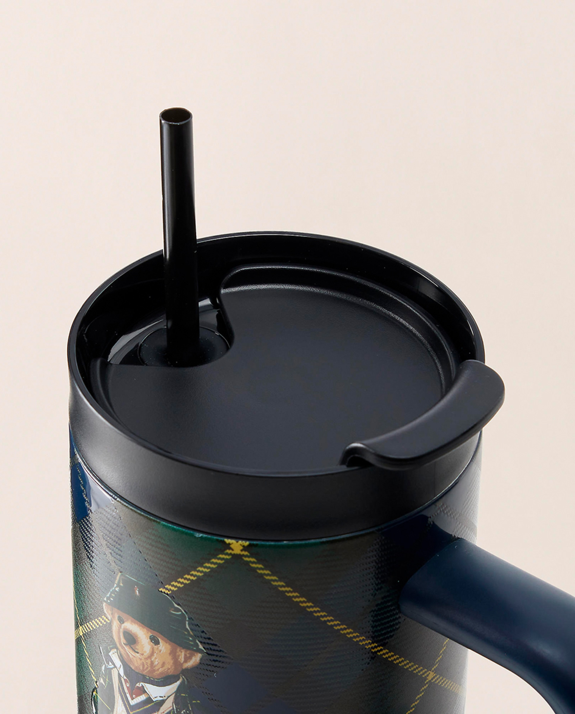 Garrafa com Palhinha e Polo Bear Multicolor-3