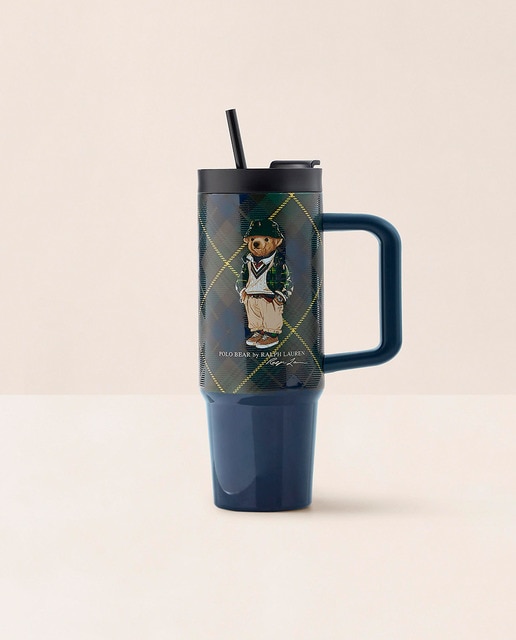 Imagen 0 de Botella con pajita y Polo Bear