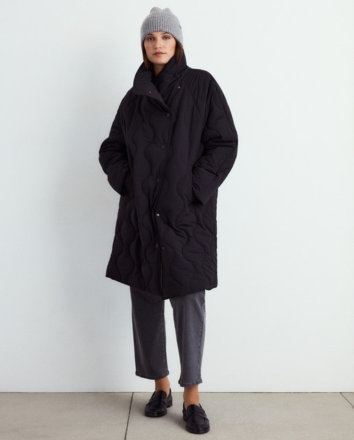 Imagen 0 de Plumifero largo cruzado de mujer